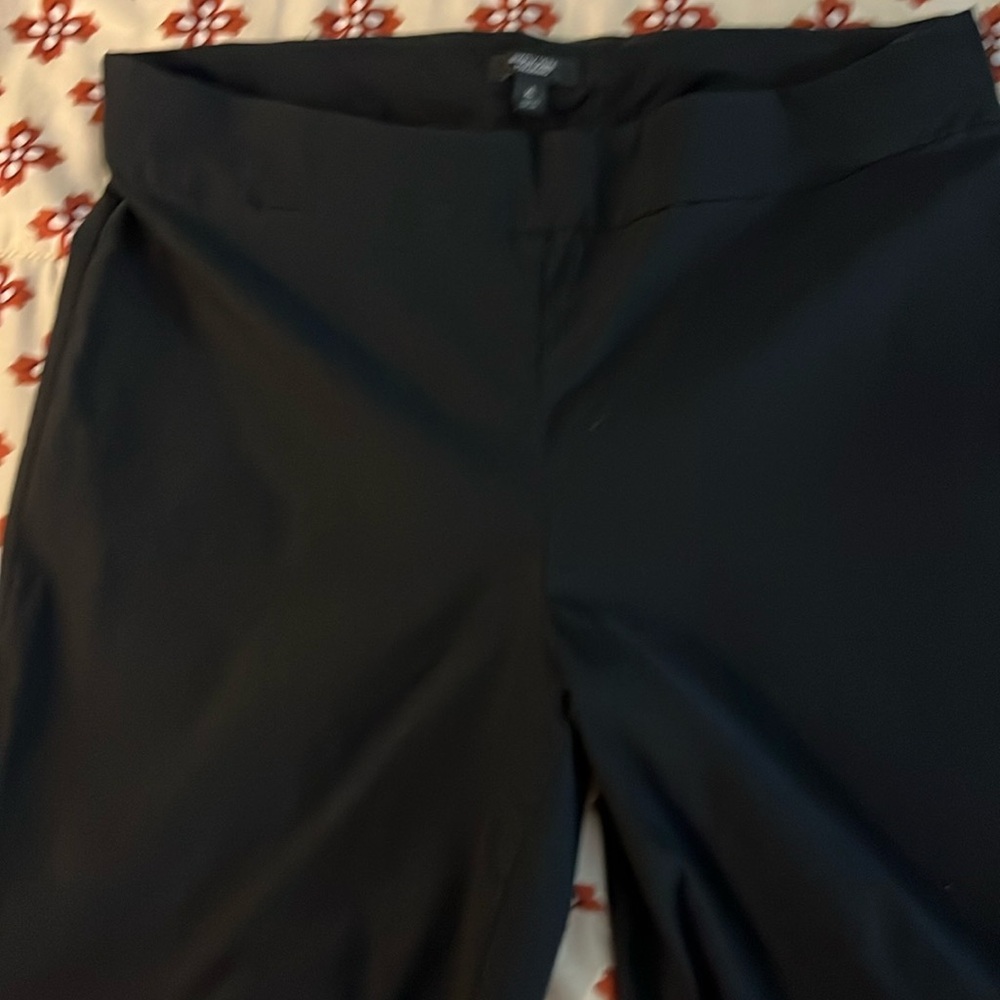 Simply Vera Vera Wang Elegant Black Pull On Pants - Picture 6 of 7